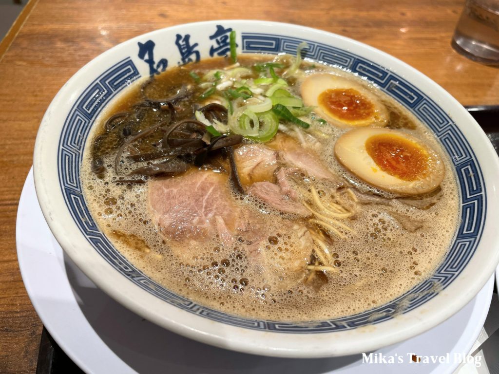 博多長浜ラーメン 名島亭 醬油豚骨拉麵