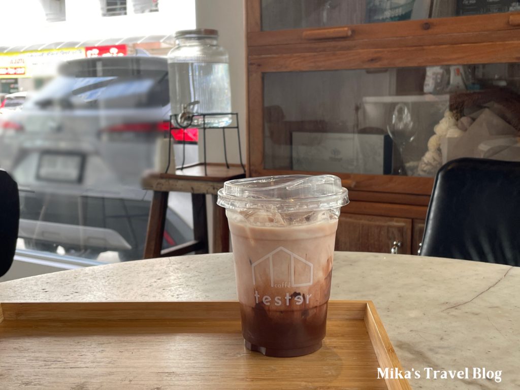 tester coffee iced chocolate